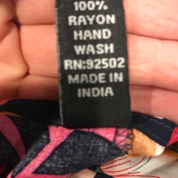 NWT. Sacred Threads Blouse.  229164.  BL/GR - Picture 10 of 10